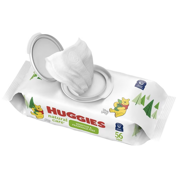 Huggies Natural Care-Sensitive Baby Wipes Fragrance Free
