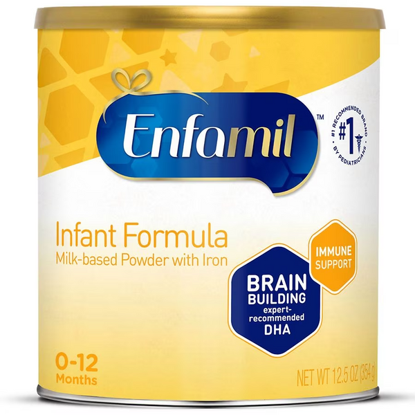 Enfamil-Infant Formula Milk-Based with Iron Powder Makes 90 Ounces