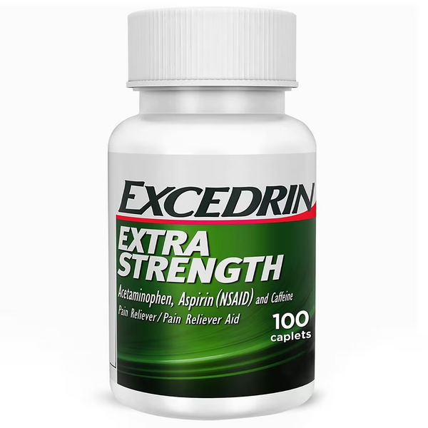 Excedrin Headache Pain Relief, Extra Strength - 100 Caplets