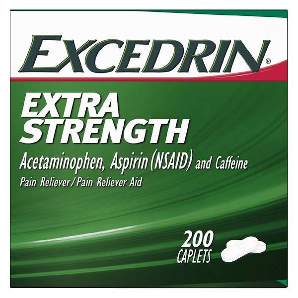 Excedrin Headache Pain Relief, Extra Strength - 200 Caplets