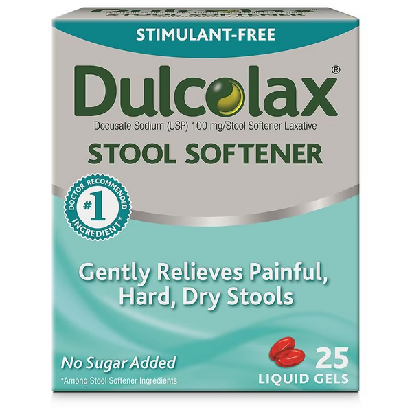 Dulcolux-Stool Softener Laxative Liquid Gel Capsules