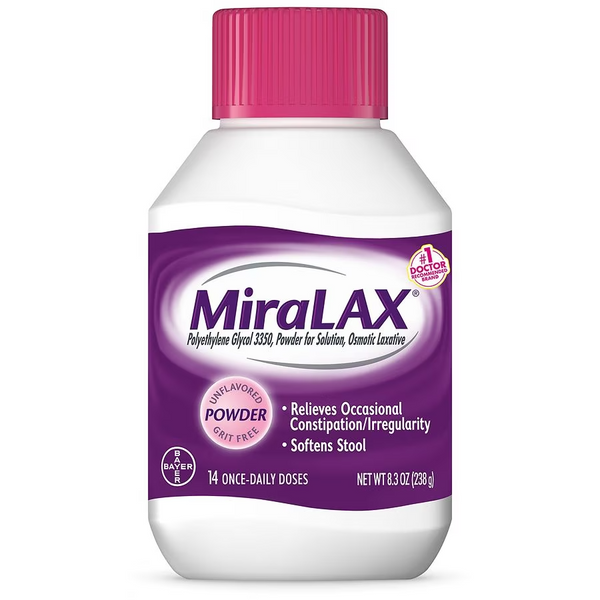 MiraLAX-Polyethylene Glycol 3350 Laxative Powder