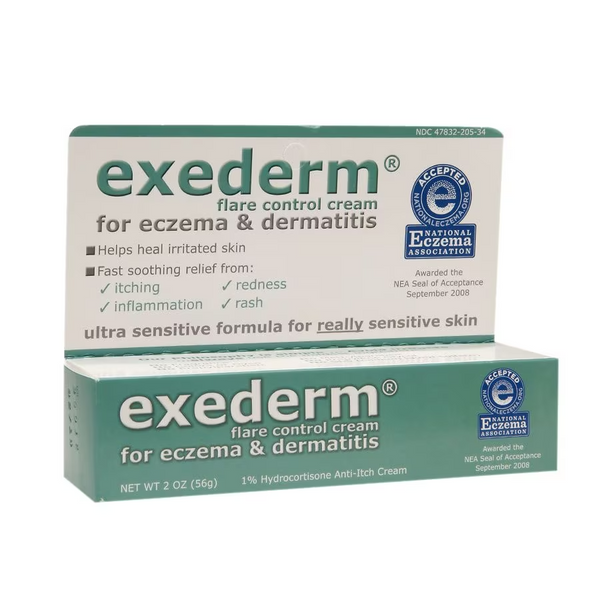 Exederm-Flare Control Cream for Eczema & Dermatitis