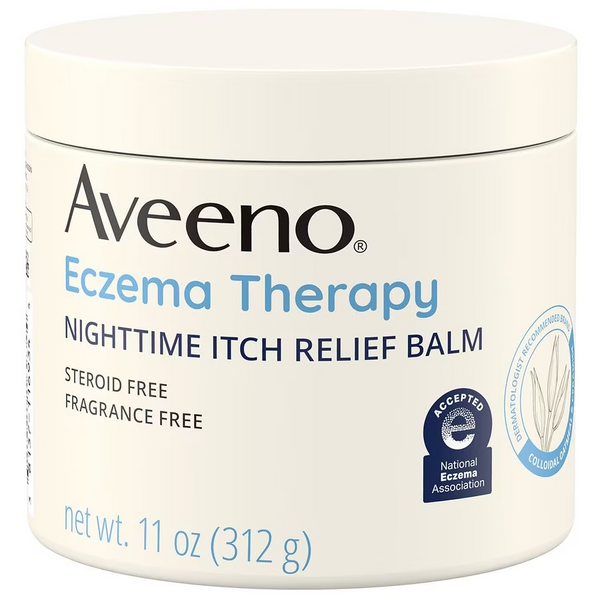 Aveeno-Eczema Therapy Nighttime Itch Relief Balm Fragrance-Free