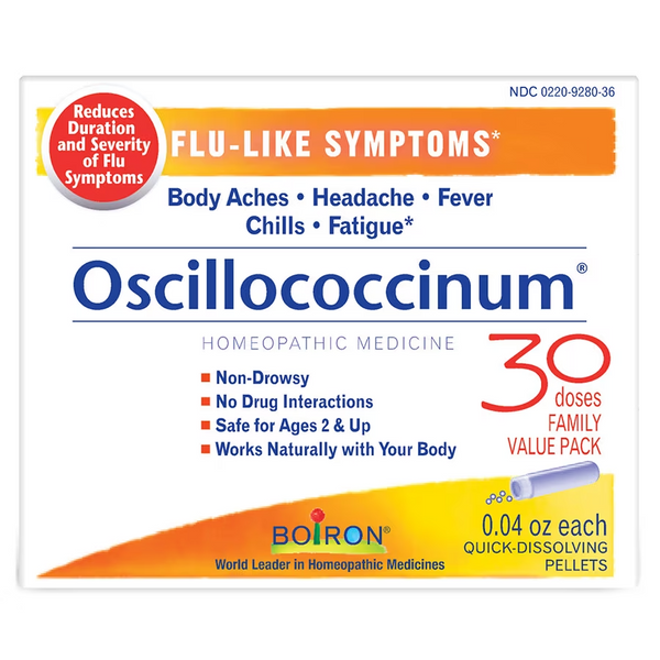 Boiron-Oscillococcinum Homeopathic Medicine for Flu-Like Symptoms