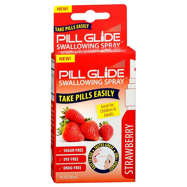 Pill glide-Swallowing Spray Strawberry