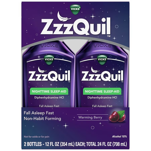 ZzzQuil-Nighttime Sleep Aid Warming Berry